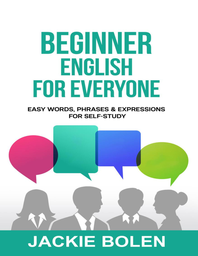 Beginner English for Everyone Easy Words Book